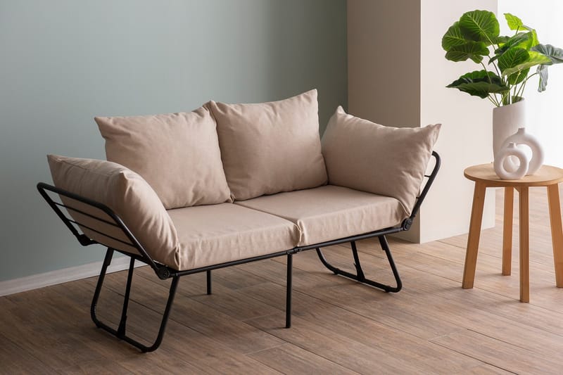 Giancarlo Bäddsoffa 2-sits - Cream - Möbler - Vardagsrum - Bäddsoffor