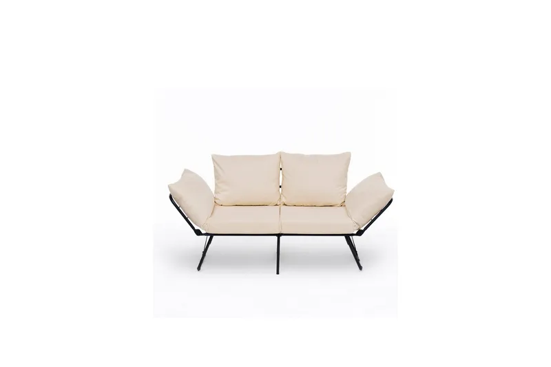 Giancarlo Bäddsoffa 2-sits, Cream