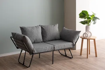Giancarlo Bäddsoffa 2-sits - Ljusgrå - Möbler - Vardagsrum - Bäddsoffor