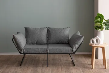 Giancarlo Bäddsoffa 2-sits - Ljusgrå - Möbler - Vardagsrum - Bäddsoffor