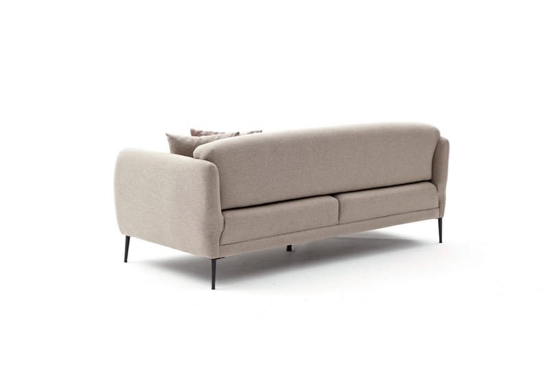 GIMLA Bäddsoffa 3-sits 180x90 cm Beige - Möbler - Vardagsrum - Bäddsoffor