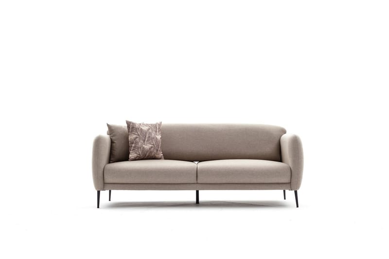 GIMLA Bäddsoffa 3-sits 180x90 cm Beige - Möbler - Vardagsrum - Bäddsoffor