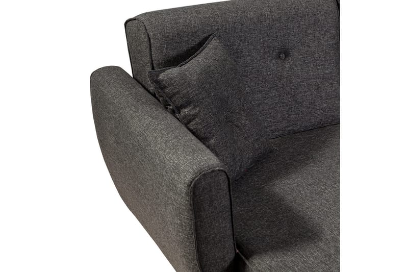 Gjoni Bäddsoffa med Divan Vänster - Grå - Möbler - Vardagsrum - Bäddsoffor