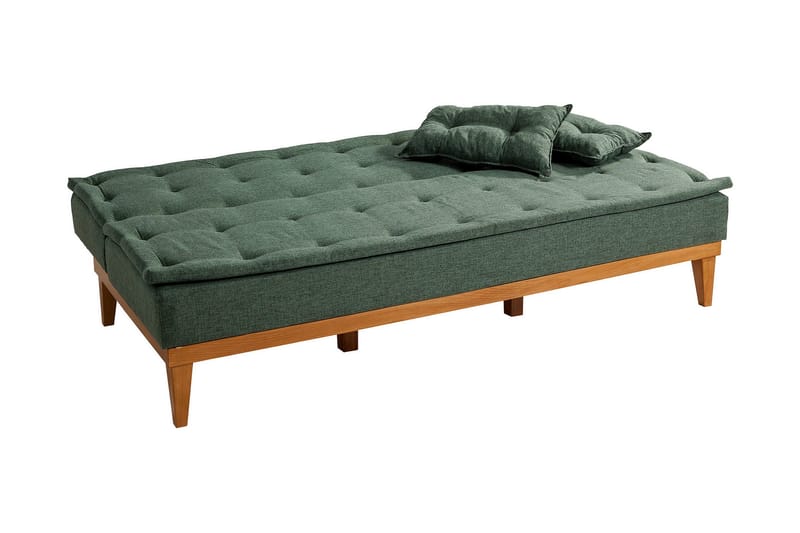 Glyddyn 3-sits Bäddsoffa - Grön - Möbler - Vardagsrum - Bäddsoffor