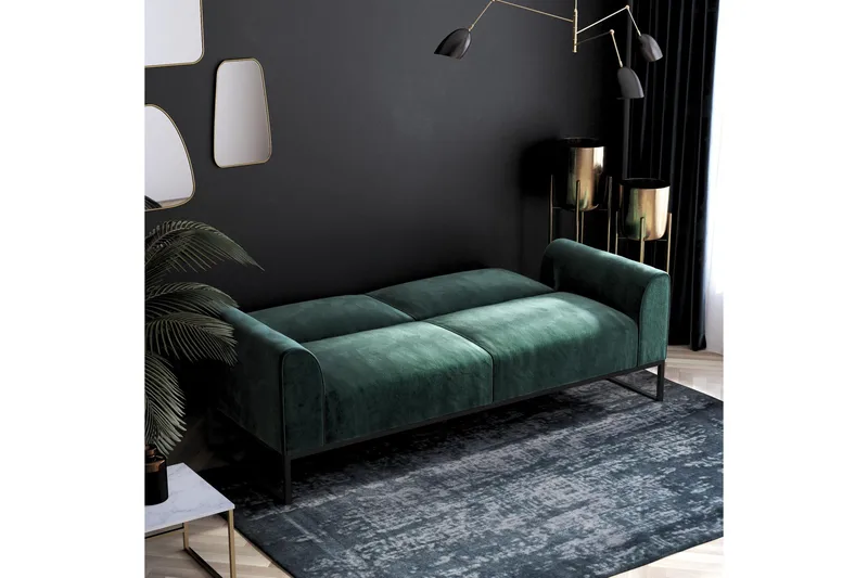 Gonxhe Bäddsoffa - Grön - Möbler - Vardagsrum - Bäddsoffor
