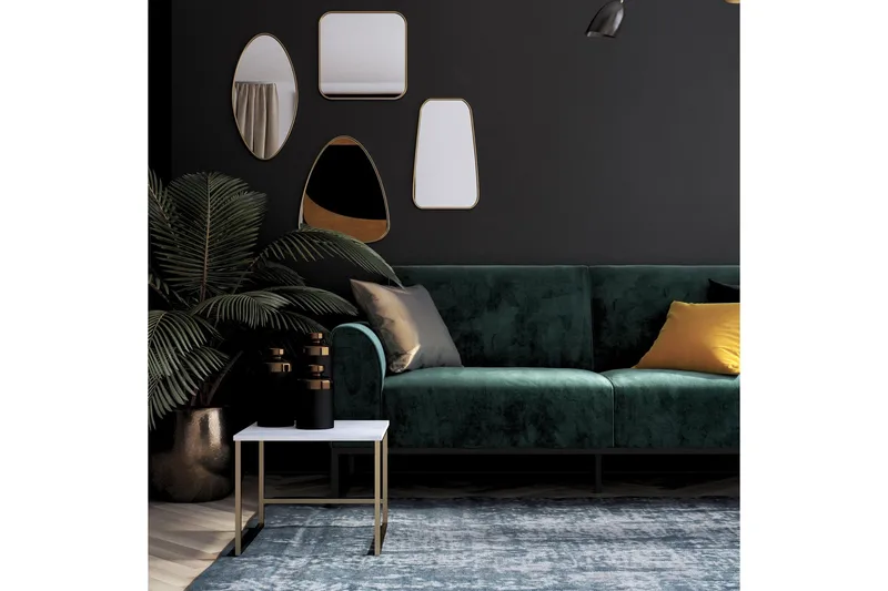 Gonxhe Bäddsoffa - Grön - Möbler - Vardagsrum - Bäddsoffor