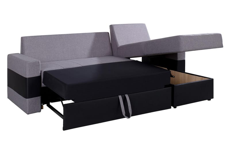 GORDIA Divanbäddsoffa 234x82x156 cm - Beige - Möbler - Vardagsrum - Bäddsoffor