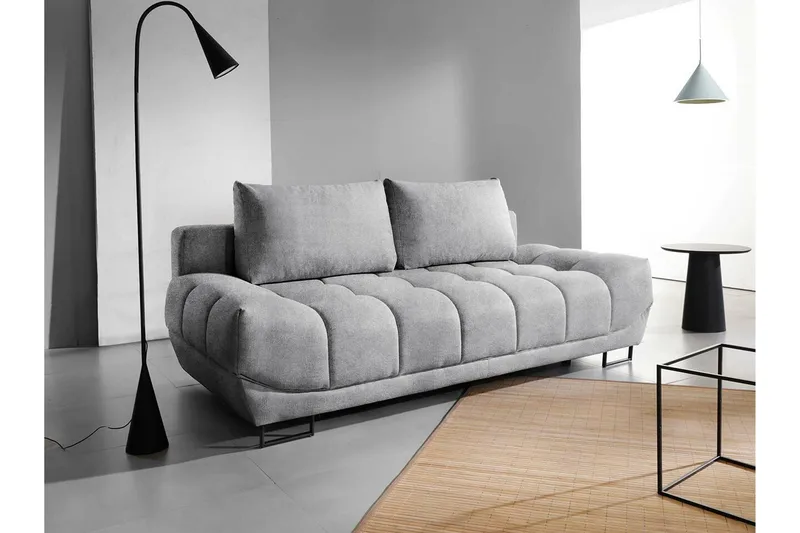 Graystone 2-sits Bäddsoffa - Ljusgrå - Möbler - Vardagsrum - Bäddsoffor