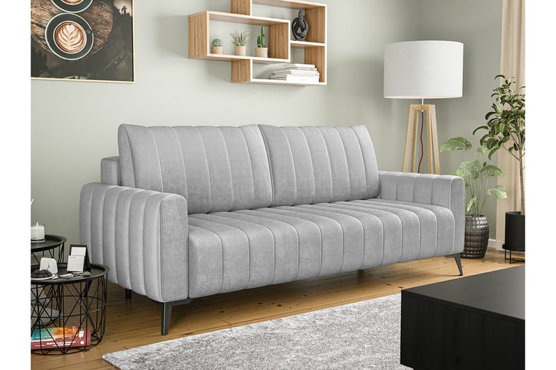 Graystone 2-sits Bäddsoffa Ljusgrå - Möbler - Vardagsrum - Bäddsoffor