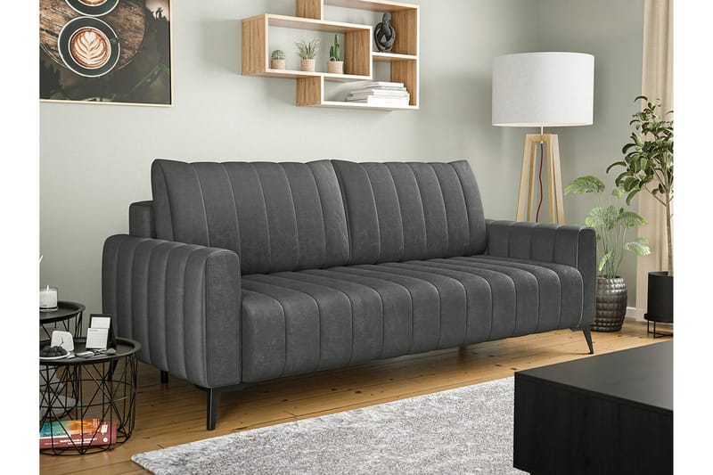 Graystone 2-sits Bäddsoffa Mörkgrå - Möbler - Vardagsrum - Bäddsoffor