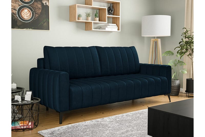 Graystone 2-sits Bäddsoffa NO_BRAND Dark blue - Möbler - Vardagsrum - Bäddsoffor