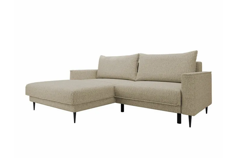 Graystone 2-sits Hörnbäddsoffa, Cream