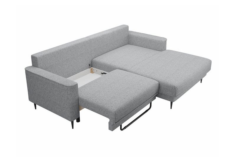 Graystone 2-sits Hörnbäddsoffa - Ljusgrå - Möbler - Vardagsrum - Bäddsoffor - Hörnbäddsoffa