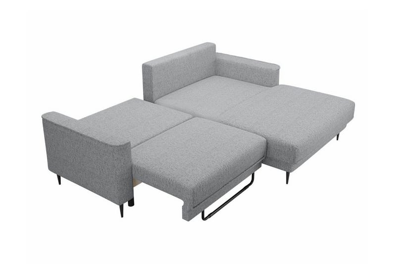 Graystone 2-sits Hörnbäddsoffa - Ljusgrå - Möbler - Vardagsrum - Bäddsoffor - Hörnbäddsoffa
