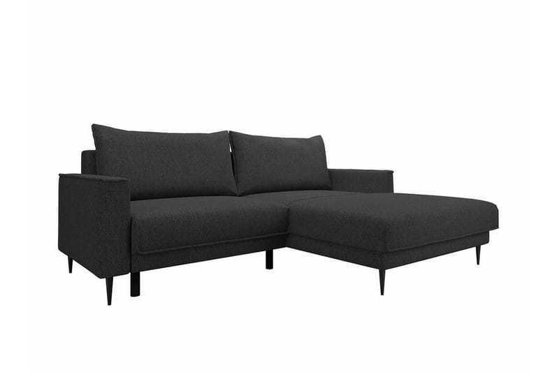 Graystone 2-sits Hörnbäddsoffa Mörkgrå - Möbler - Vardagsrum - Bäddsoffor
