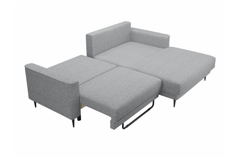 Graystone 2-sits Hörnbäddsoffa Mörkgrå - Möbler - Vardagsrum - Bäddsoffor
