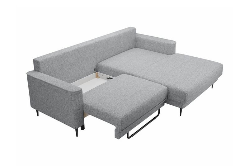 Graystone 2-sits Hörnbäddsoffa - Orange - Möbler - Vardagsrum - Bäddsoffor - Hörnbäddsoffa