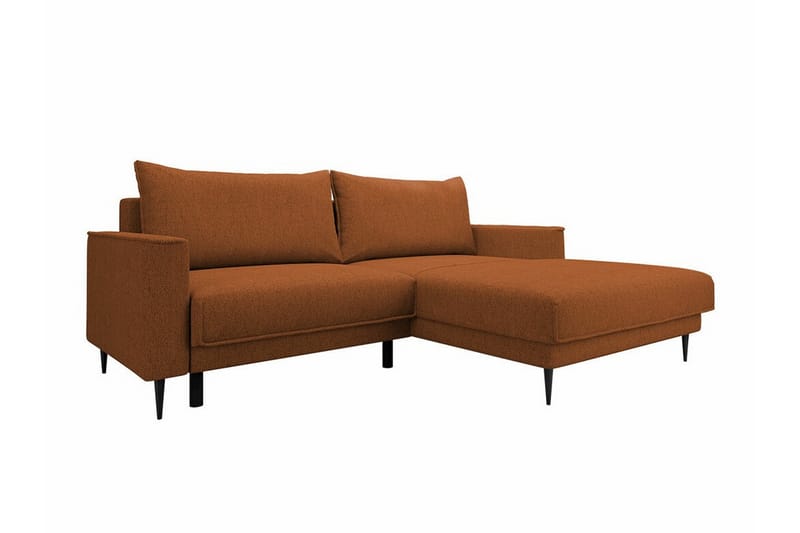 Graystone 2-sits Hörnbäddsoffa Orange - Hörnbäddsoffa - Bäddsoffor