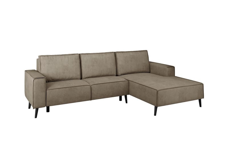 Graystone 3-sits Hörnbäddsoffa Beige - Möbler - Vardagsrum - Bäddsoffor - Hörnbäddsoffa