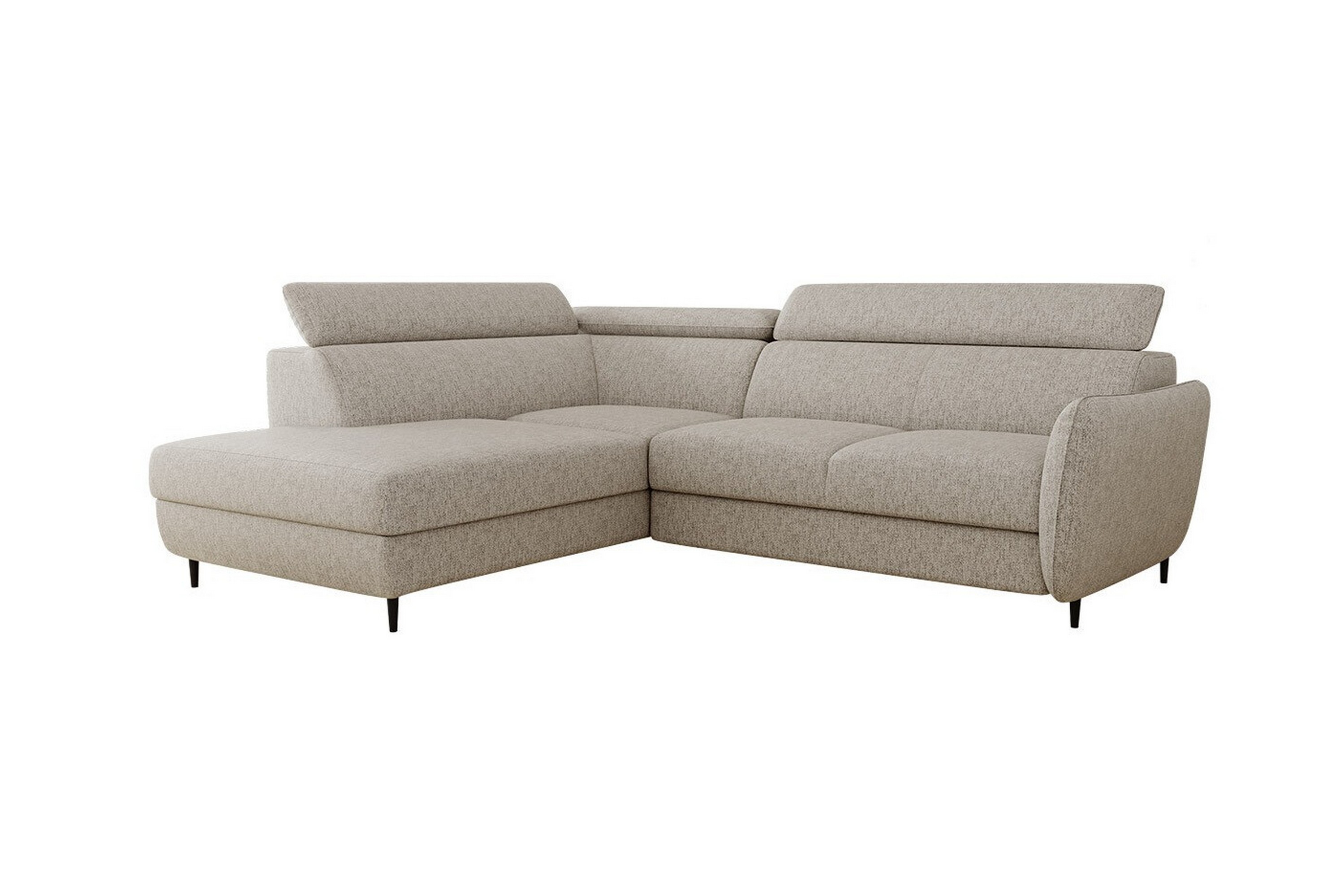 graystone 3-sits hörnbäddsoffa beige -
