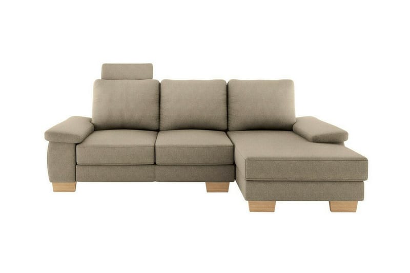 Graystone 3-sits Hörnbäddsoffa Beige - Möbler - Vardagsrum - Bäddsoffor - Hörnbäddsoffa