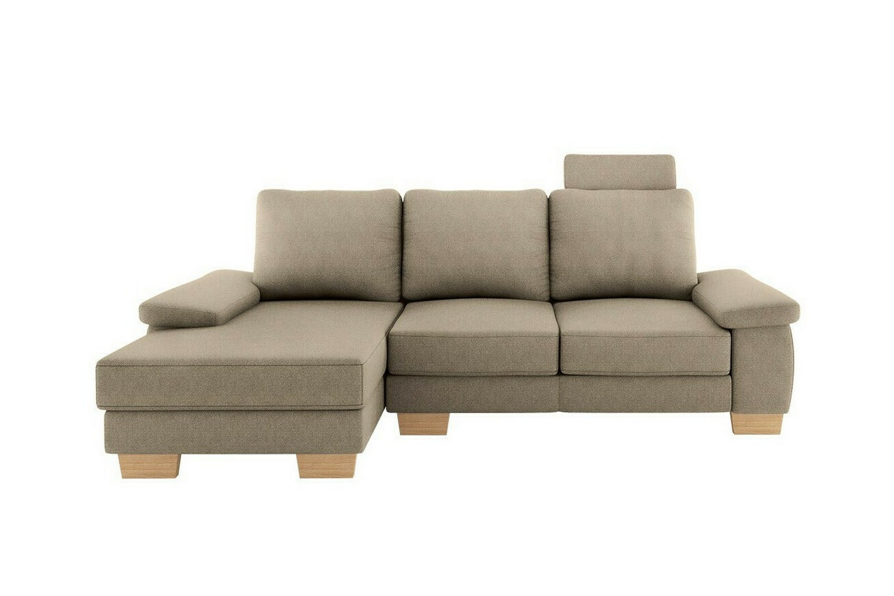 graystone 3-sits hörnbäddsoffa beige -