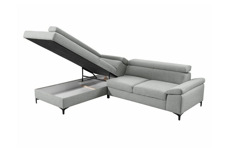 Graystone 3-sits Hörnbäddsoffa - Blå - Möbler - Vardagsrum - Bäddsoffor - Hörnbäddsoffa