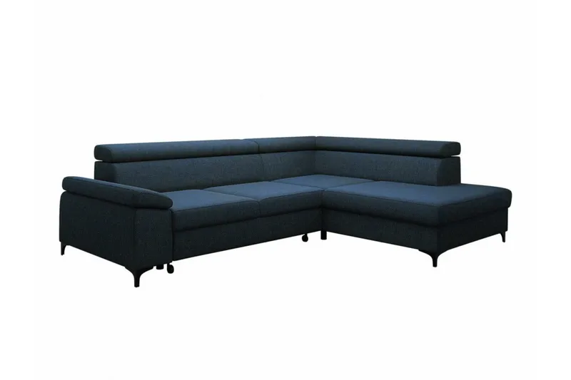 Graystone 3-sits Hörnbäddsoffa, Blå