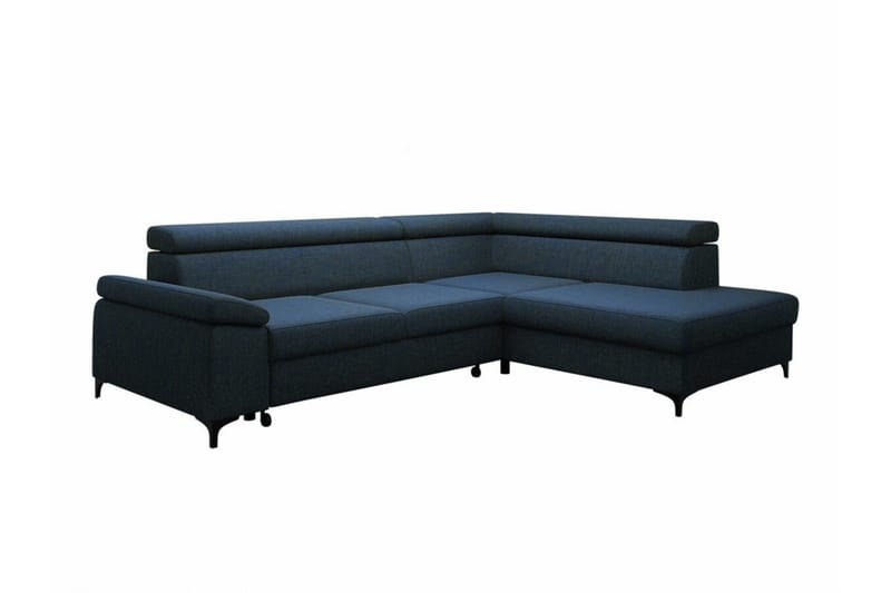 Graystone 3-sits Hörnbäddsoffa, Blå