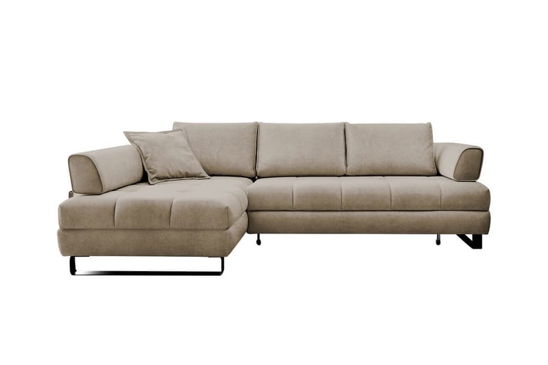Graystone 3-sits Hörnbäddsoffa Cream - Möbler - Vardagsrum - Bäddsoffor - Hörnbäddsoffa