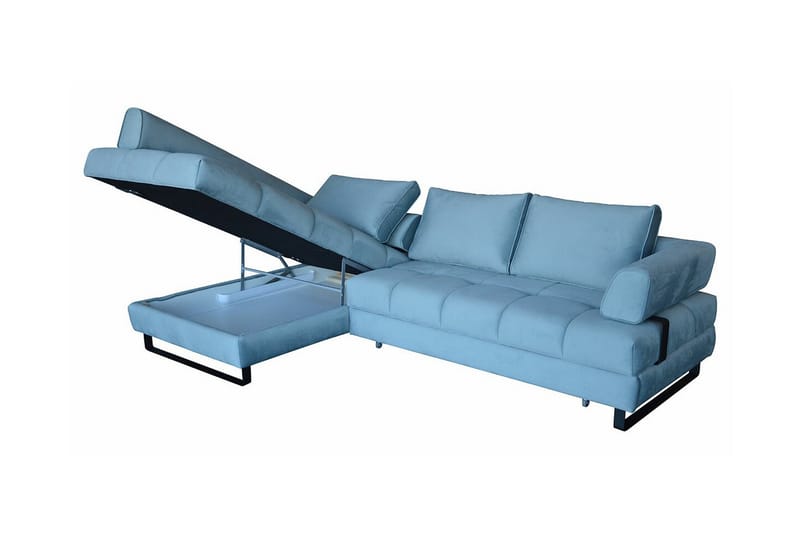 Graystone 3-sits Hörnbäddsoffa Cream - Möbler - Vardagsrum - Bäddsoffor - Hörnbäddsoffa