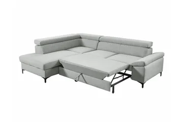 Graystone 3-sits Hörnbäddsoffa - Ljusbrun - Möbler - Vardagsrum - Bäddsoffor