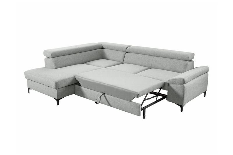 Graystone 3-sits Hörnbäddsoffa - Ljusbrun - Möbler - Vardagsrum - Bäddsoffor - Hörnbäddsoffa