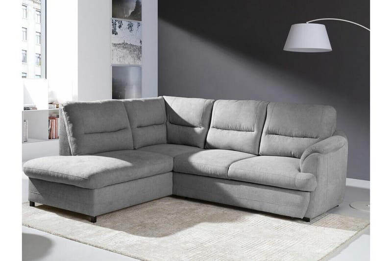 Graystone 3-sits Hörnbäddsoffa - Ljusgrå - Möbler - Vardagsrum - Bäddsoffor - Hörnbäddsoffa