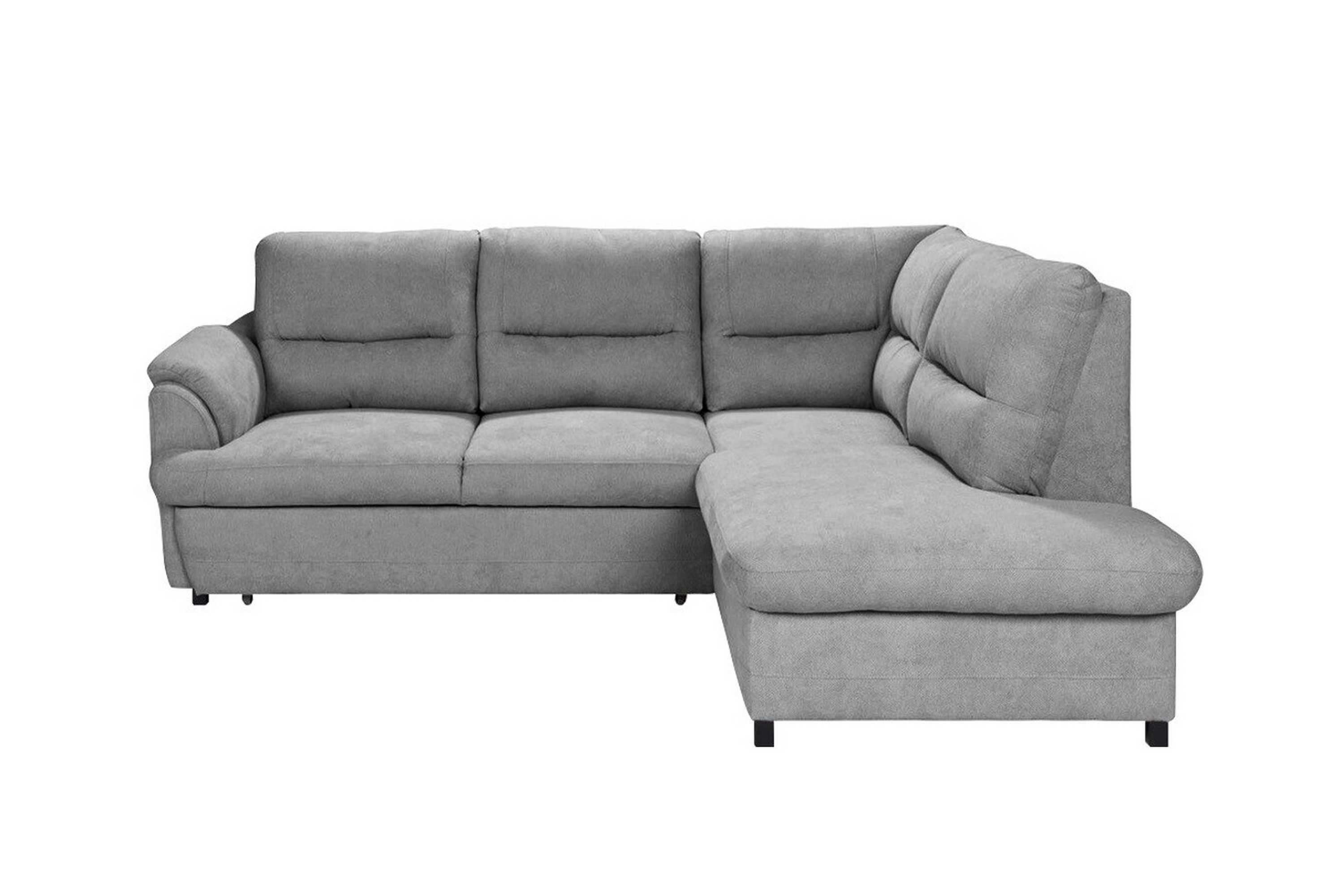 graystone 3-sits hörnbäddsoffa ljusgrå -