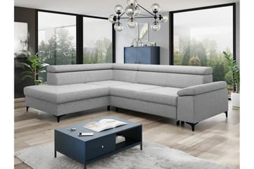 Graystone 3-sits Hörnbäddsoffa - Ljusgrå - Möbler - Vardagsrum - Bäddsoffor