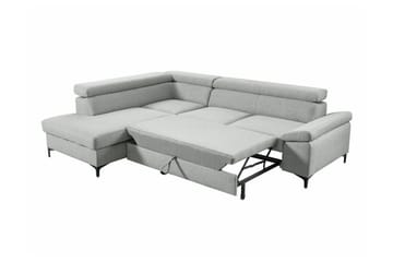 Graystone 3-sits Hörnbäddsoffa - Ljusgrå - Möbler - Vardagsrum - Bäddsoffor