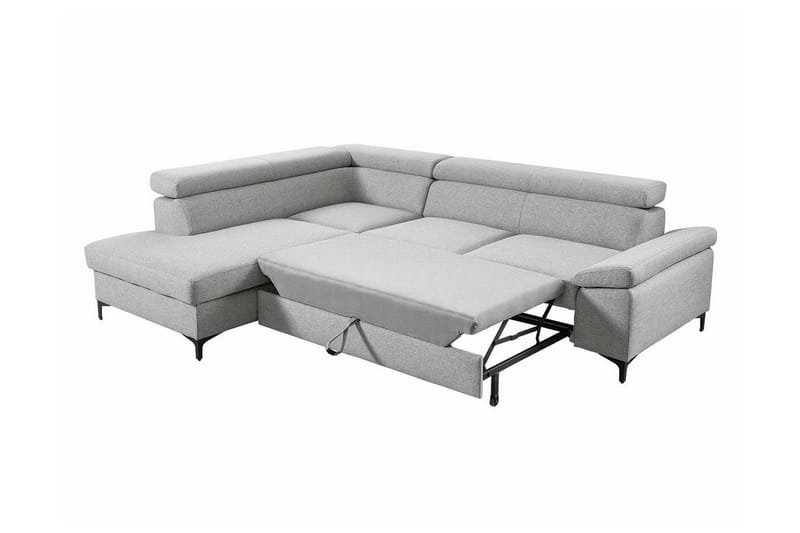 Graystone 3-sits Hörnbäddsoffa - Ljusgrå - Möbler - Vardagsrum - Bäddsoffor - Hörnbäddsoffa