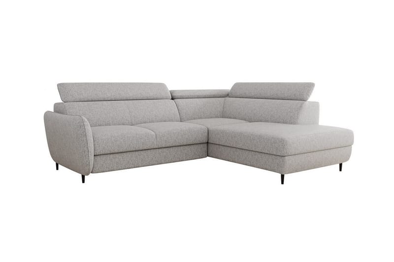 Graystone 3-sits Hörnbäddsoffa Ljusgrå/Mörkgrå - Möbler - Vardagsrum - Bäddsoffor - Hörnbäddsoffa