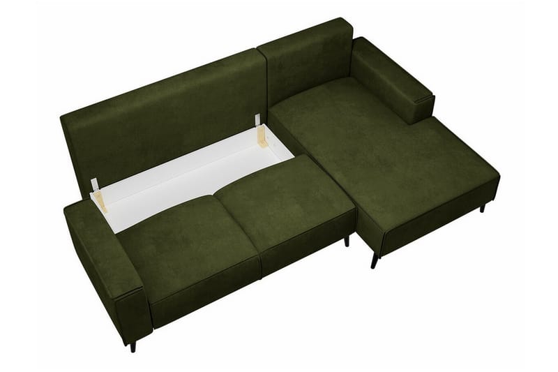Graystone 3-sits Hörnbäddsoffa Mörk Orange - Möbler - Vardagsrum - Bäddsoffor - Hörnbäddsoffa