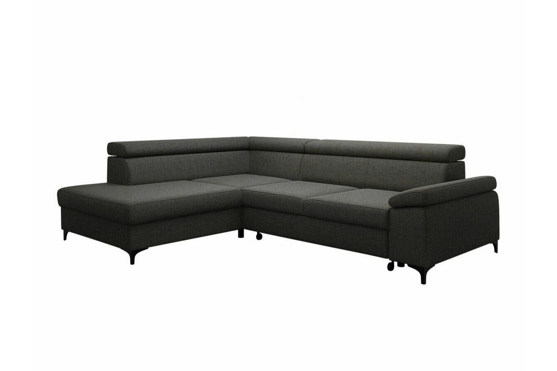 Graystone 3-sits H&ouml;rnb&auml;ddsoffa - M&ouml;rkgr&aring;