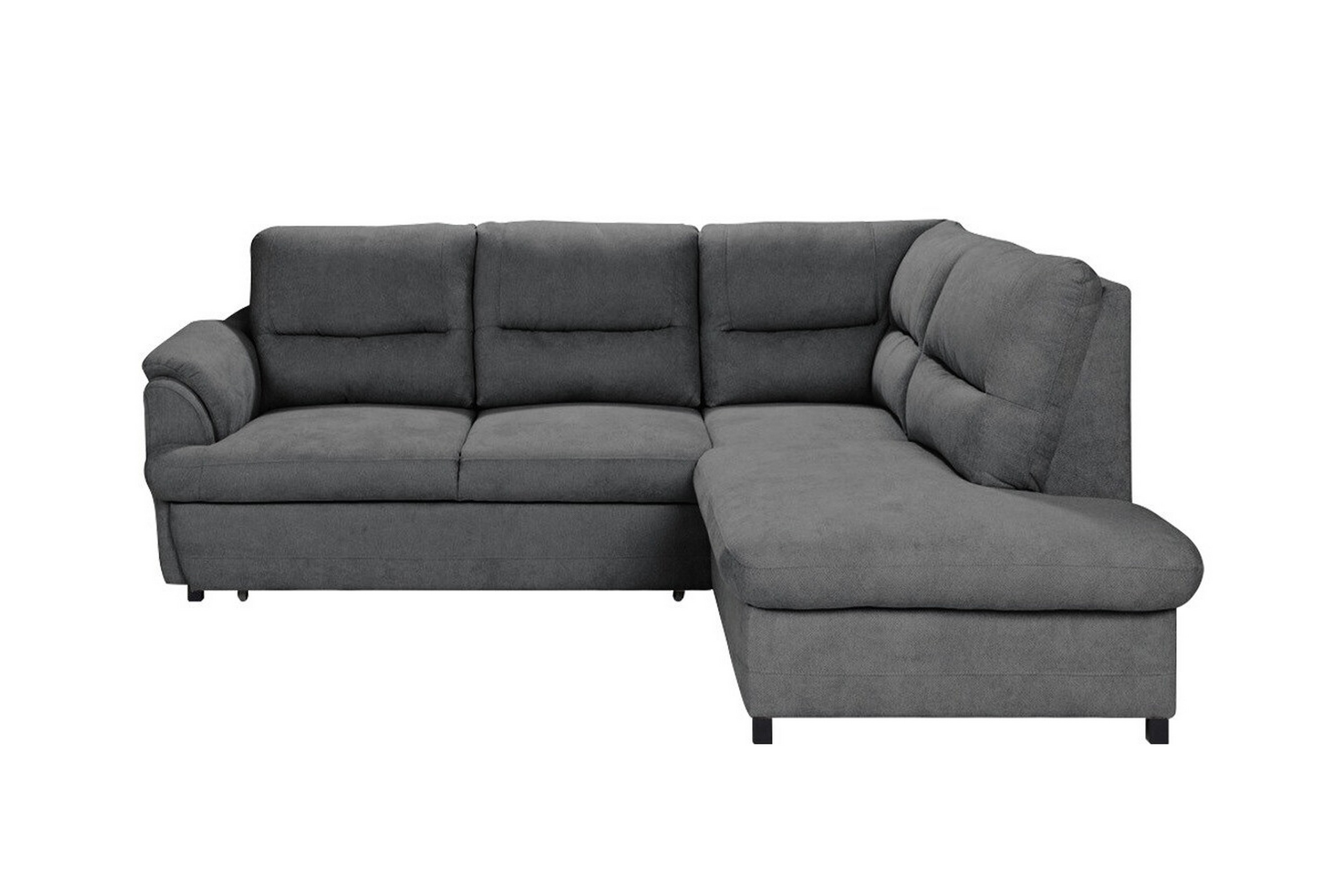 graystone 3-sits hörnbäddsoffa mörkgrå -