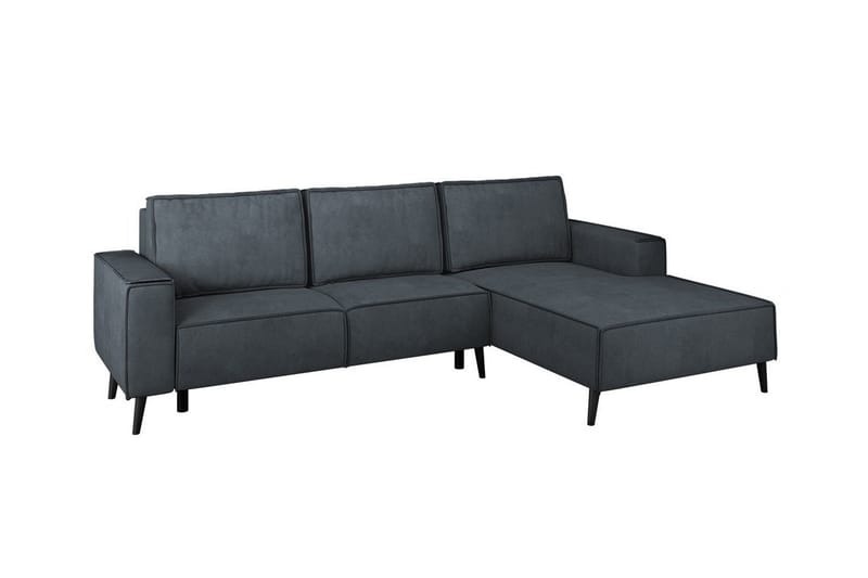 Graystone 3-sits Hörnbäddsoffa Mörkgrå - Möbler - Vardagsrum - Bäddsoffor - Hörnbäddsoffa