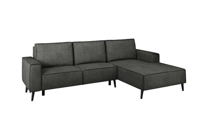 Graystone 3-sits Hörnbäddsoffa Mörkgrå - Möbler - Vardagsrum - Bäddsoffor - Hörnbäddsoffa