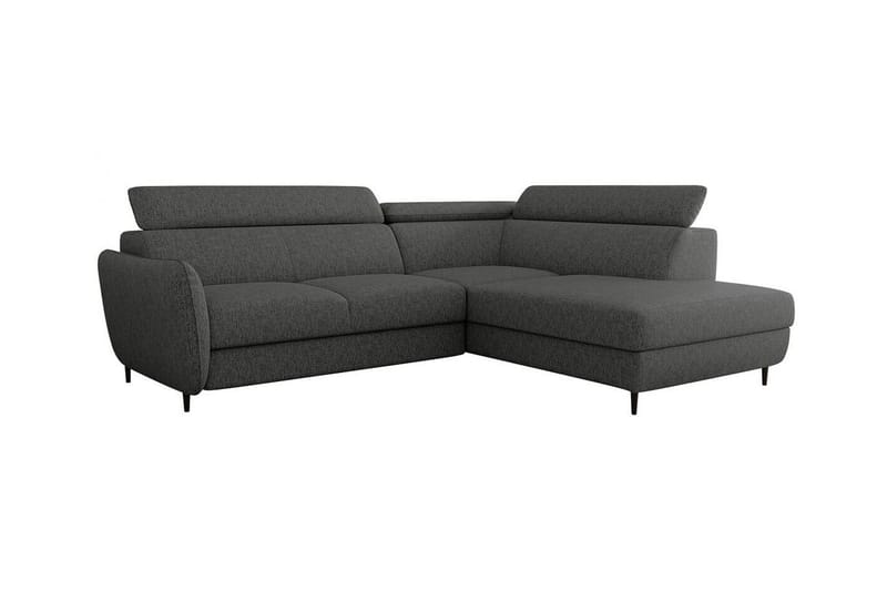 Graystone 3-sits Hörnbäddsoffa Mörkgrå - Möbler - Vardagsrum - Bäddsoffor - Hörnbäddsoffa