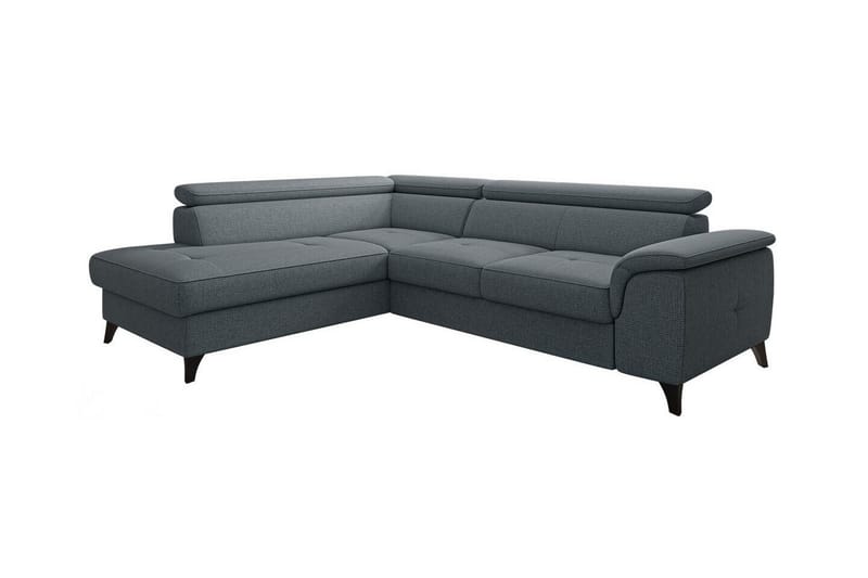 Graystone 3-sits Hörnbäddsoffa Mörkgrå - Möbler - Vardagsrum - Bäddsoffor - Hörnbäddsoffa