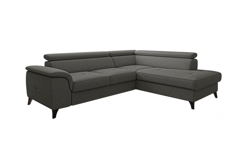 Graystone 3-sits Hörnbäddsoffa Mörkgrå - Möbler - Vardagsrum - Bäddsoffor - Hörnbäddsoffa