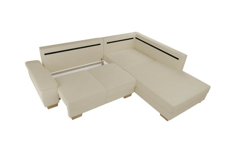 Graystone 3-sits Hörnbäddsoffa Mörkgrå - Möbler - Vardagsrum - Bäddsoffor - Hörnbäddsoffa