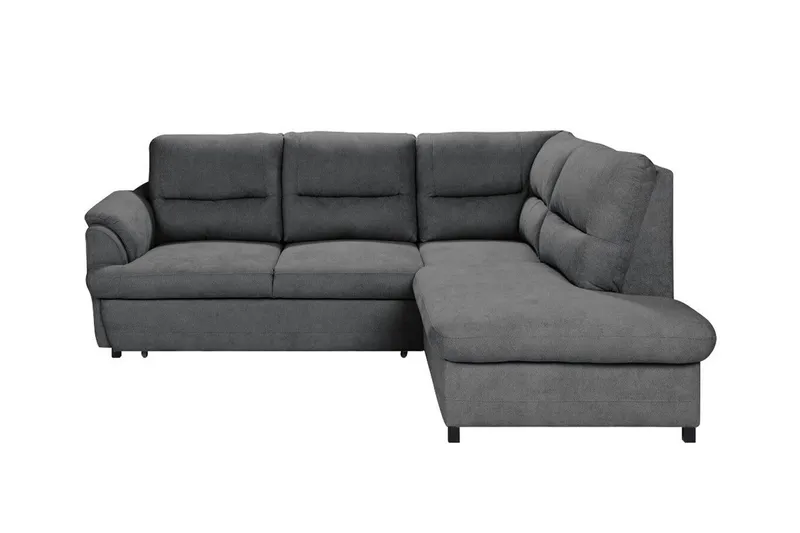 Graystone 3-sits Hörnbäddsoffa, Mörkgrå