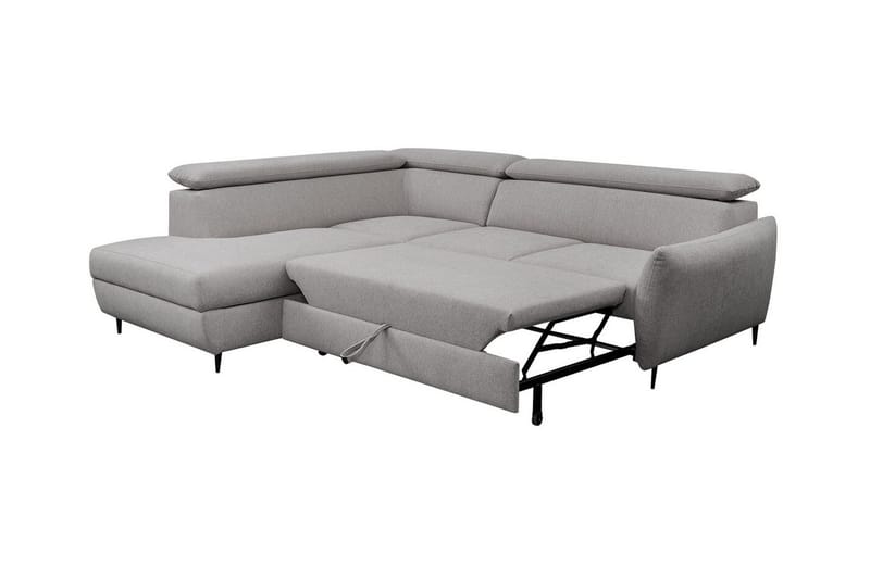 Graystone 3-sits Hörnbäddsoffa Orange/Brun - Möbler - Vardagsrum - Bäddsoffor - Hörnbäddsoffa